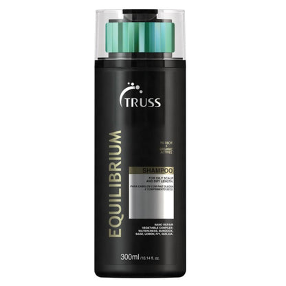 TRUSS Equilibrium Shampoo for Oily Hair - Itchy Scalp Treatment for Color-Treated Hair - 10.14 oz Avelisse