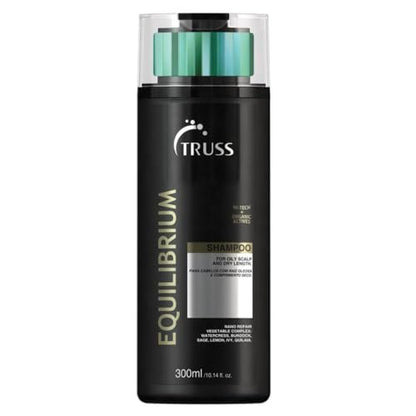 TRUSS Equilibrium Shampoo for Oily Hair - Itchy Scalp Treatment for Color-Treated Hair - 10.14 oz Avelisse