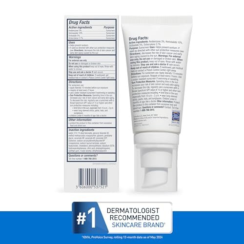 CeraVe Ultra-Light Moisturizing Lotion With SPF 30 - Daily Face Moisturizer with Broad Spectrum SPF, Hyaluronic Acid & Ceramides, Oil-Free Matte Finish, 1.7 oz Avelisse