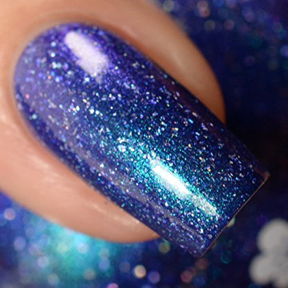 Why So Sirius? Nail Polish by KBShimmer - Silver Glitter 0.5 oz Full Size