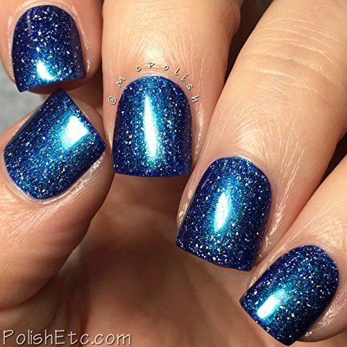 Why So Sirius? Nail Polish by KBShimmer - Silver Glitter 0.5 oz Full Size - görsel 11