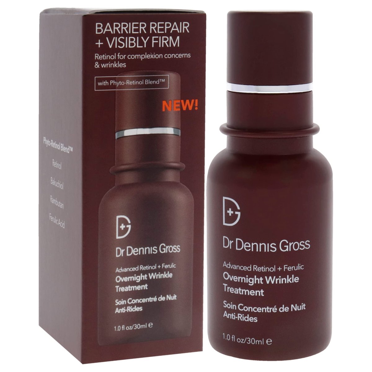 Dr Dennis Gross Ferulic Plus Retinol Wrinkle Recovery Overnight Serum - 1 oz - görsel 7