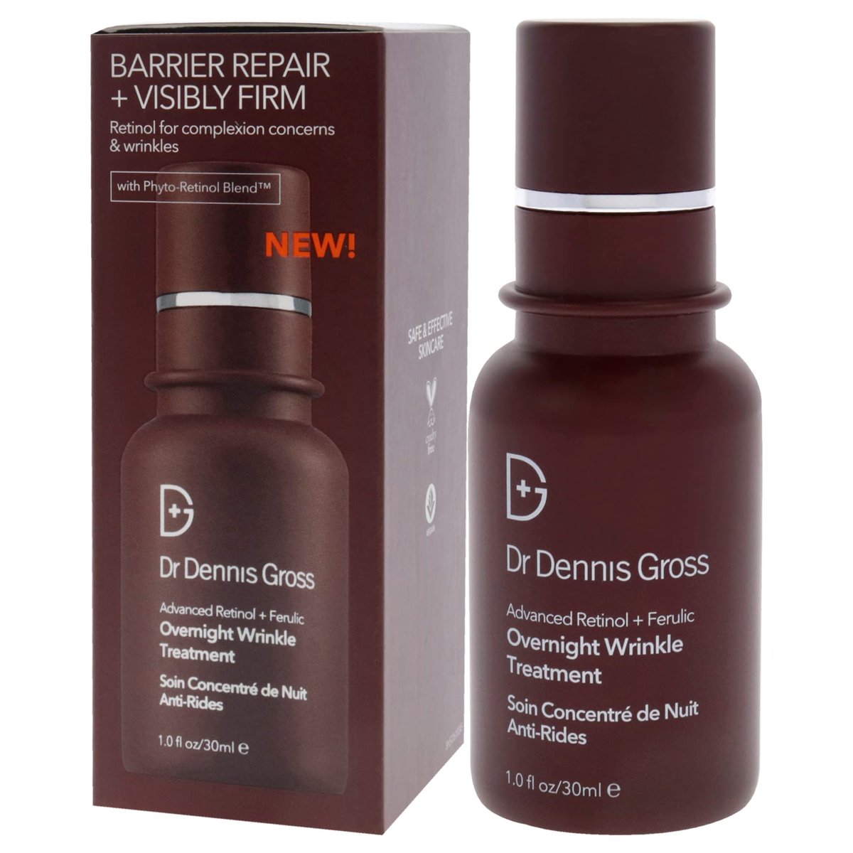 Dr Dennis Gross Ferulic Plus Retinol Wrinkle Recovery Overnight Serum - 1 oz - görsel 5