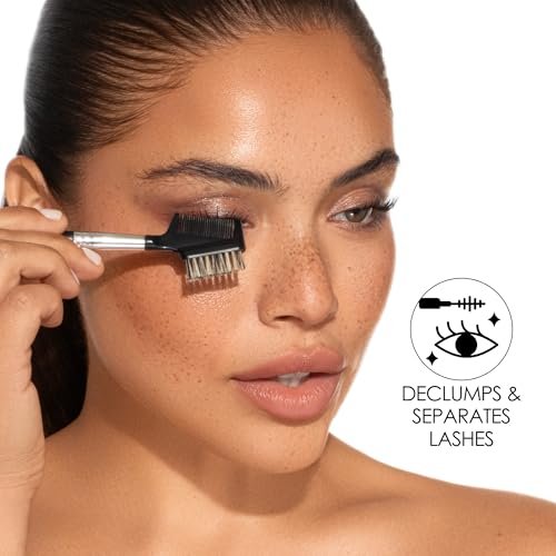 JAPONESQUE Brow & Lash Shaper with 3 Interchangeable Spoolie Brushes – Lash Separator & Brow Grooming Tool - görsel 16