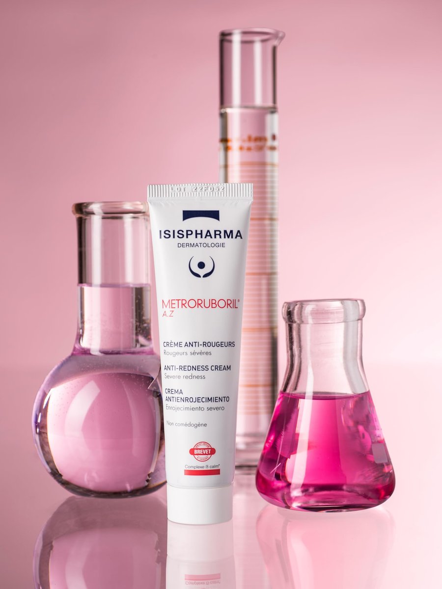 IsisPharma Metroruboril A.Z Anti-Redness Cream for Women – Summer Collection, 1 oz Avelisse