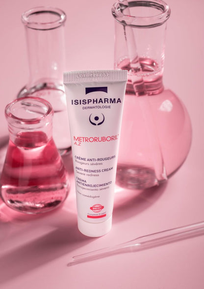 IsisPharma Metroruboril A.Z Anti-Redness Cream for Women – Summer Collection, 1 oz Avelisse