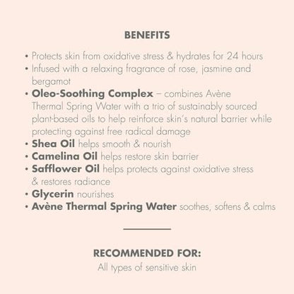 Avène Moisturizing Melt-in Balm – Shea Oil Body Butter, Non-Greasy, Quick Absorbing, 8.4 oz Avelisse