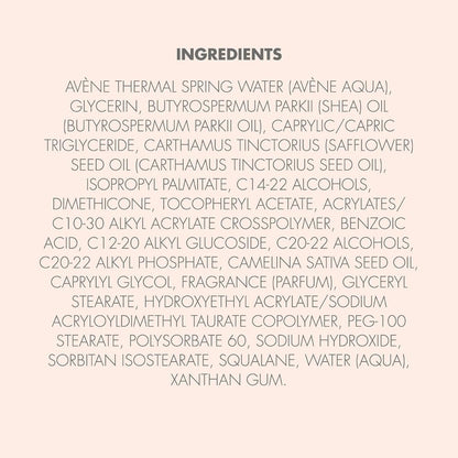 Avène Moisturizing Melt-in Balm – Shea Oil Body Butter, Non-Greasy, Quick Absorbing, 8.4 oz Avelisse