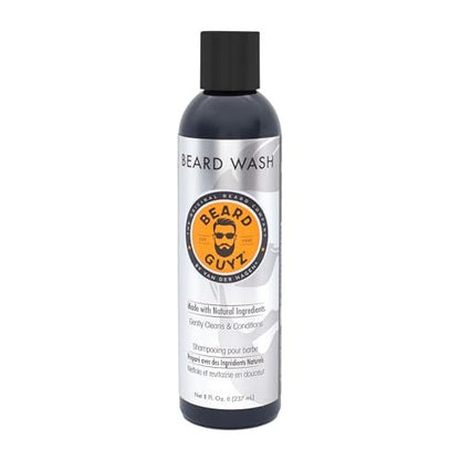 Beard Guyz Beard Wash – Daily Beard Cleanser & Shampoo – Gentle Facial Hair Wash with Argan Oil & Botanic Extracts – Refreshing Citrus Beard Cleanser for Men’s Grooming, 8 oz