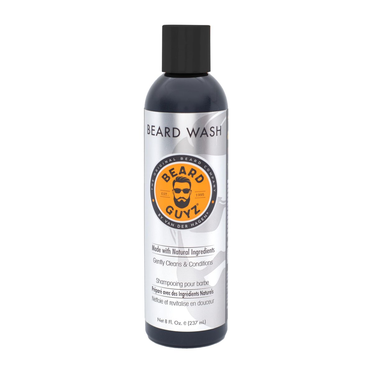 Beard Guyz Beard Wash – Daily Beard Cleanser & Shampoo – Gentle Facial Hair Wash with Argan Oil & Botanic Extracts – Refreshing Citrus Beard Cleanser for Men’s Grooming, 8 oz - görsel 1