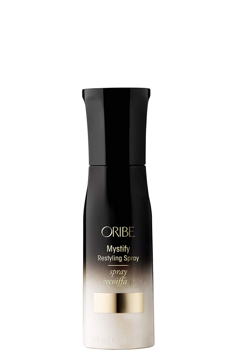 Oribe Mystify Restyling Spray - Lightweight Heat Protection Mist, Revives & Strengthens Hair, 1.7 oz Avelisse