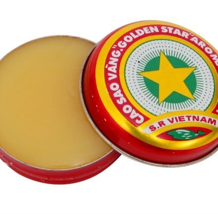 Golden Star Balm Cao Sao Vang Vietnam – 12 Pack of 10g Each – Aromatic Balsam for Relief - görsel 2
