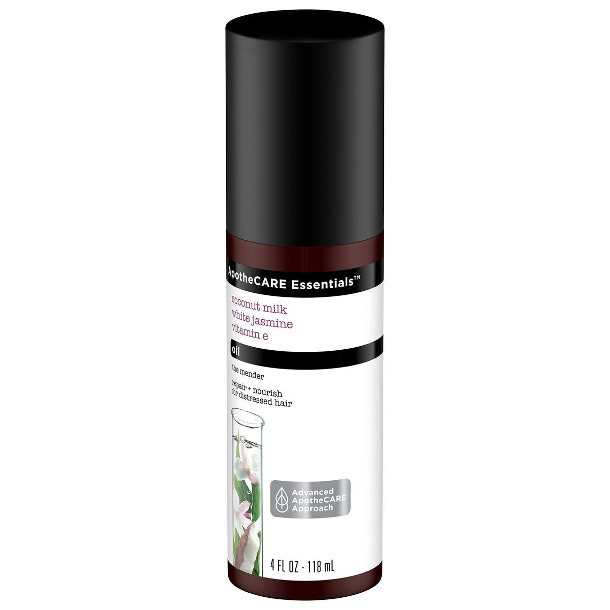 ApotheCARE Essentials The Mender Hair Repair Oil, Coconut Milk & White Jasmine, Vitamin E, 4 oz - görsel 6