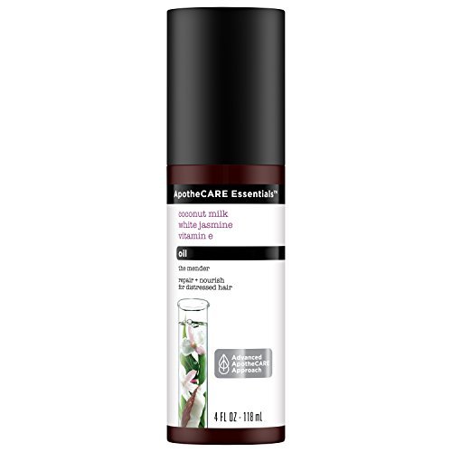 ApotheCARE Essentials The Mender Hair Repair Oil, Coconut Milk & White Jasmine, Vitamin E, 4 oz - görsel 1