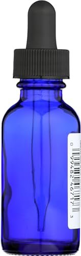Whole Foods Market Blue Glass Bottle with Dropper Cap - 1 Fl Oz - görsel 12