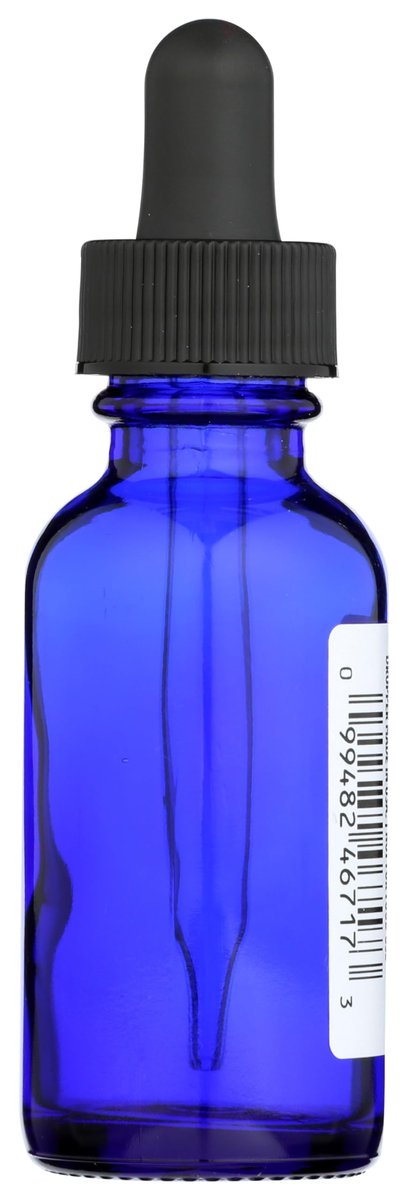 Whole Foods Market Blue Glass Bottle with Dropper Cap - 1 Fl Oz