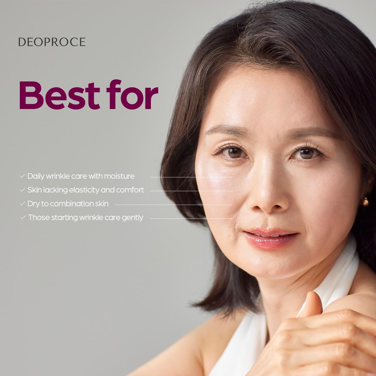 Deoproce SYN-AKE Intensive Wrinkle Care Cream 100g – Brightening & Smoothing Facial Moisturizer with Peptide, Niacinamide & Adenosine – Hydrating Korean Skin Care – Made in Korea Avelisse