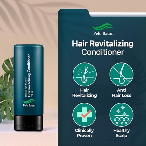 Pelo Baum Hair Revitalizing Conditioner with Peptides & Biotin for Thicker, Fuller Looking Hair – Nourishing Scalp & Hair Care for Men & Women, 3.71 Fl Oz - görsel 4