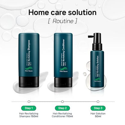 Pelo Baum Hair Revitalizing Conditioner with Peptides & Biotin for Thicker, Fuller Looking Hair – Nourishing Scalp & Hair Care for Men & Women, 3.71 Fl Oz