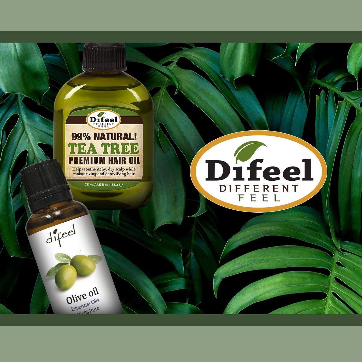 Difeel Mega Care Castor Oil 2.5 oz – Natural Hair Growth Oil for Thicker, Fuller Hair - görsel 5