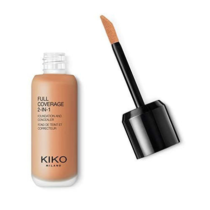KIKO Milano Full Coverage 2-in-1 Foundation & Concealer - N80 Neutral | Superior Coverage Foundation and Concealer