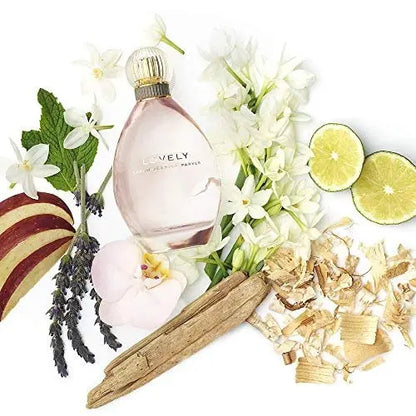 Lovely by SJP Eau de Parfum for Women - Sweet, Floral, Musky Amber Woody Scent - 6.7 oz Avelisse