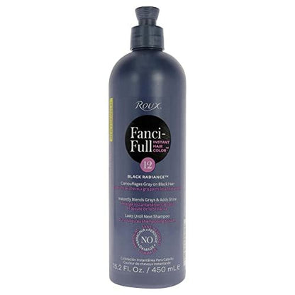 Roux Fanci-Full Rinse Instant Hair Color - 12 Black Radiance, 15.2 oz