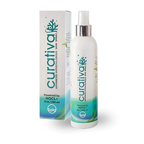 Curativa Bay .02% Hypochlorous Skin Spray – 8 oz | Organic Face Mist for Clear, Healthy Skin Avelisse