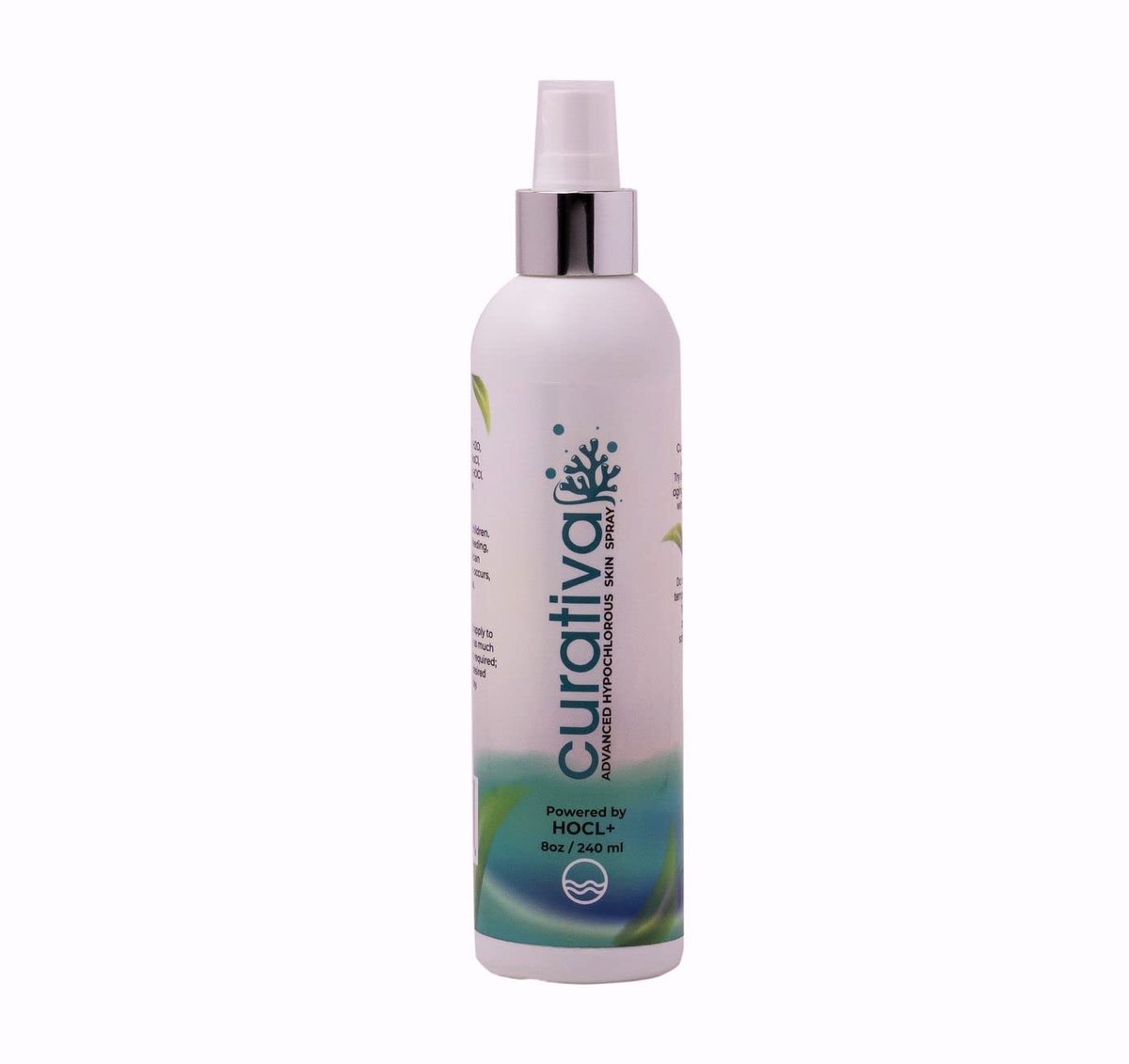 Curativa Bay .02% Hypochlorous Skin Spray – 8 oz | Organic Face Mist for Clear, Healthy Skin Avelisse