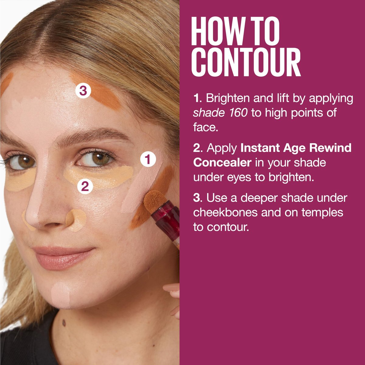 Maybelline Instant Age Rewind Eraser Dark Circles Treatment Multi-Use Concealer - 141 - 0.2 Fl Oz - görsel 14