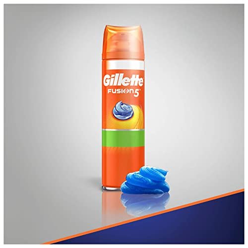 Gillette Fusion5 Ultra Sensitive Men's Shaving Gel 200 ml – Soothing Shave for Sensitive Skin Avelisse