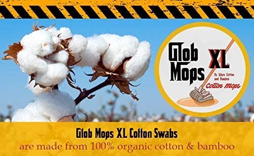 Glob Mops XL Cotton Swabs 2.0 - Large Cotton Swabs for Cleaning, Beauty, and Baby Care - görsel 10