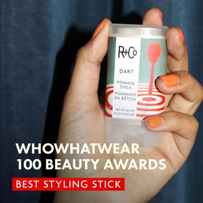 R+Co Dart Hair Wax Stick – Tame Flyaways, Sculpt & Polish with Long-Lasting Texture | Vegan & Paraben-Free | 0.5 oz