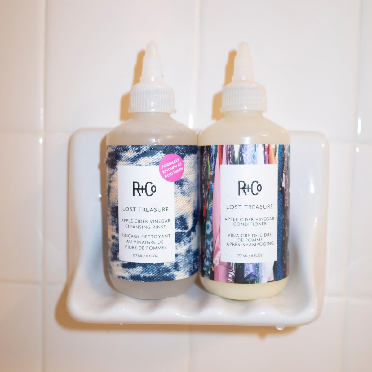 R+Co Lost Treasure Apple Cider Vinegar Cleansing Rinse - 6 oz / 177 ml Clarifying Shampoo Avelisse
