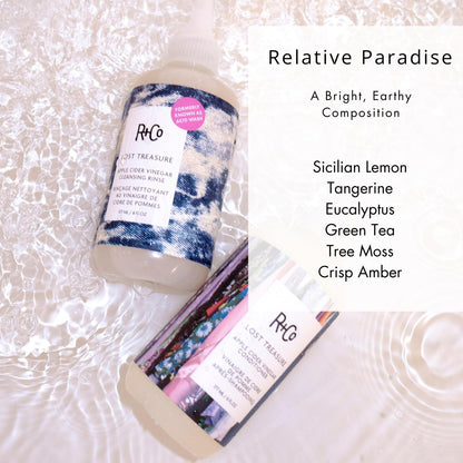 R+Co Lost Treasure Apple Cider Vinegar Cleansing Rinse - 6 oz / 177 ml Clarifying Shampoo Avelisse