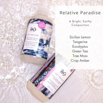 R+Co Lost Treasure Apple Cider Vinegar Cleansing Rinse - 6 oz / 177 ml Clarifying Shampoo Avelisse