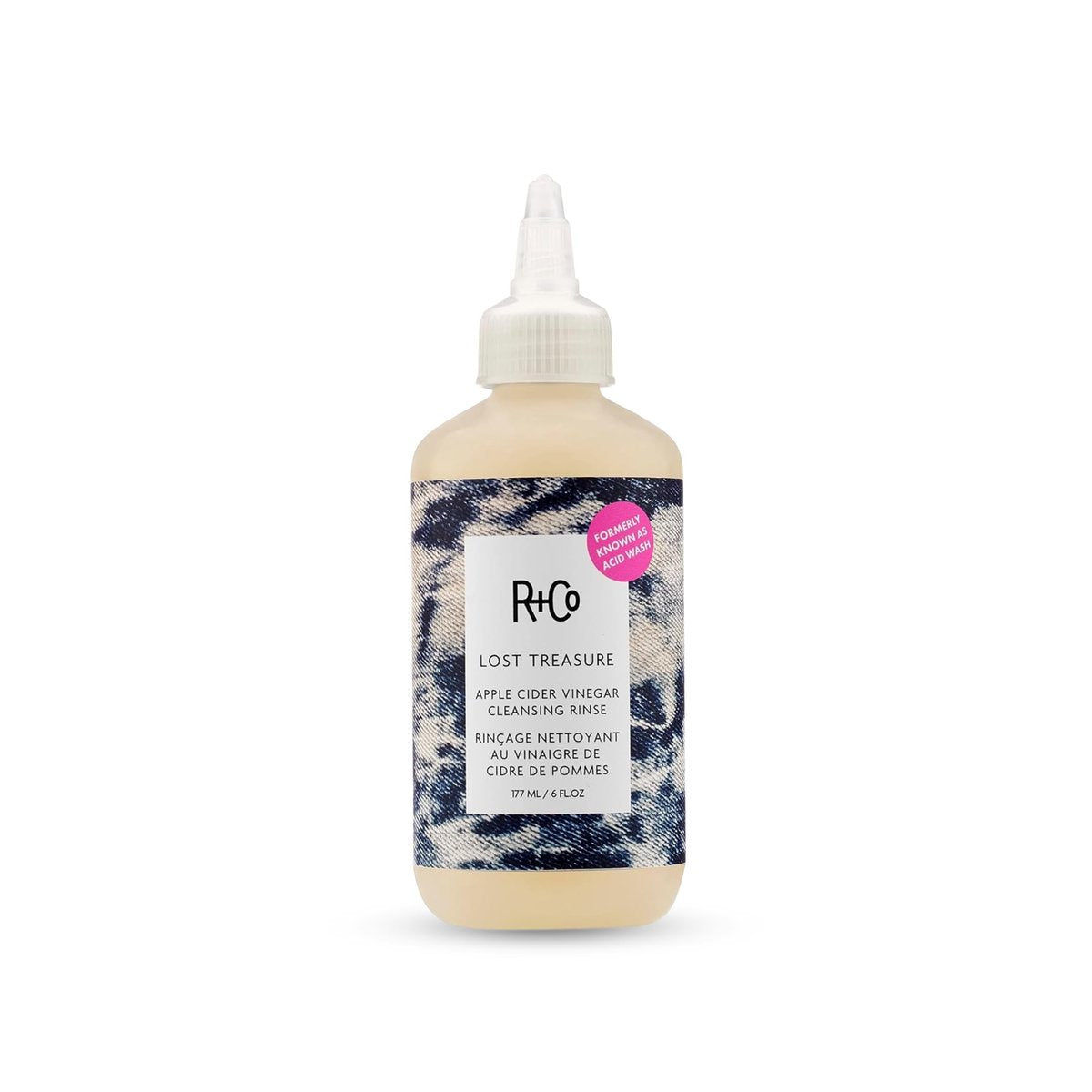 R+Co Lost Treasure Apple Cider Vinegar Cleansing Rinse - 6 oz / 177 ml Clarifying Shampoo Avelisse