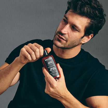 Brickell Men's Maximum Strength Hand Cream for Men – Natural & Organic Fast-Absorbing Hand Lotion with Vitamin E, Shea Butter, and Jojoba, 4 oz (Unscented)