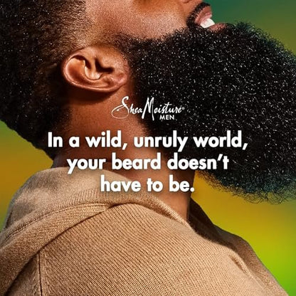 SheaMoisture Beard Kit for Men – 4 Piece Set with Beard Wash, Conditioning Beard Oil, Full Beard Detangler & Beard Balm, Shea Butter & Maracuja Oil Avelisse