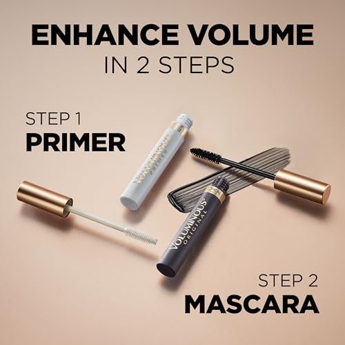 L’Oréal Paris Voluminous Original Waterproof Mascara, Black, 0.28 Fl Oz (Pack of 2) Avelisse