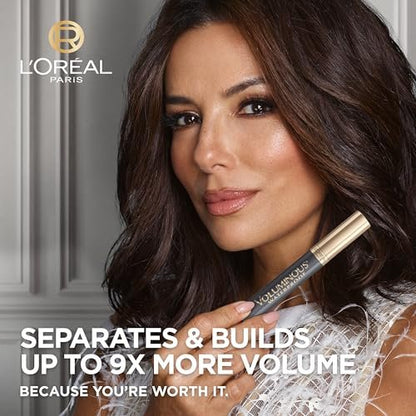 L’Oréal Paris Voluminous Original Waterproof Mascara, Black, 0.28 Fl Oz (Pack of 2) Avelisse