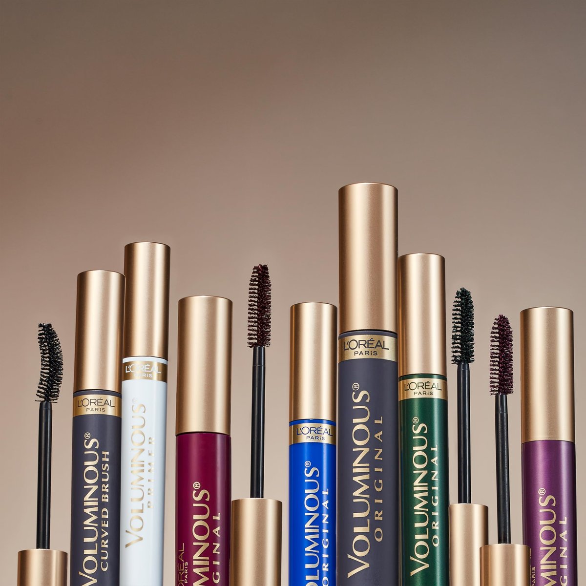 L’Oréal Paris Voluminous Original Waterproof Mascara, Black, 0.28 Fl Oz (Pack of 2) Avelisse