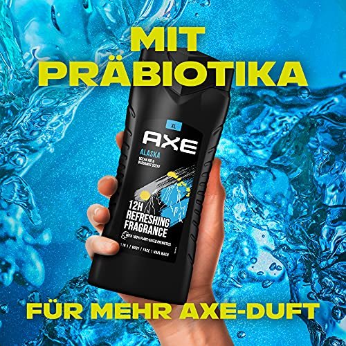 AXE Alaska Shower Gel 400ml | Refreshing Men's Body Wash - görsel 7