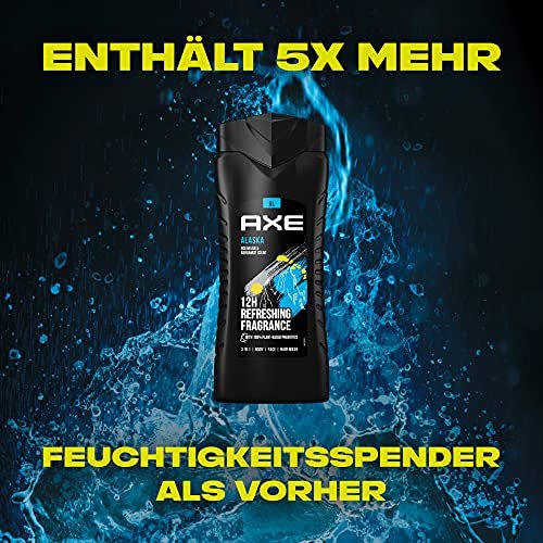 AXE Alaska Shower Gel 400ml | Refreshing Men's Body Wash - görsel 13