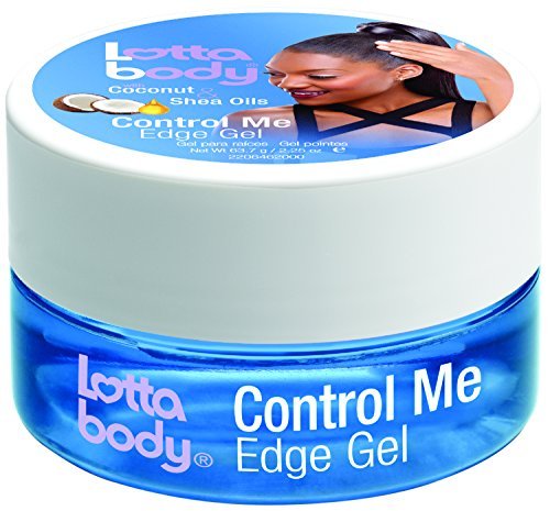 Lottabody Control Me Edge Gel with Coconut & Shea Oils - Long-Lasting Smooth Hold, Non-Flaking Edge Tamer for Sleek Natural and Relaxed Hairlines & Flyaway Control, 2.25 oz - görsel 2