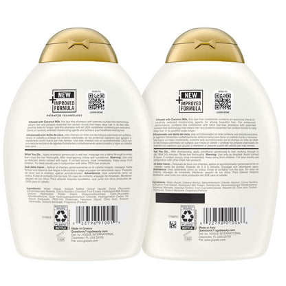 OGX Renewing + Argan Oil of Morocco Travel Size Hair Care Set – Damage Repairing Shampoo, Conditioner & Hair Oil Treatment