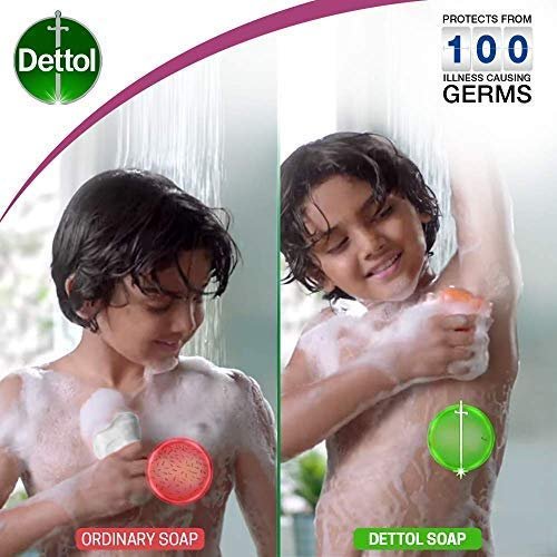 Dettol Skincare Soap, 125g (Pack of 4) – Gentle Cleansing & Germ Protection - görsel 6