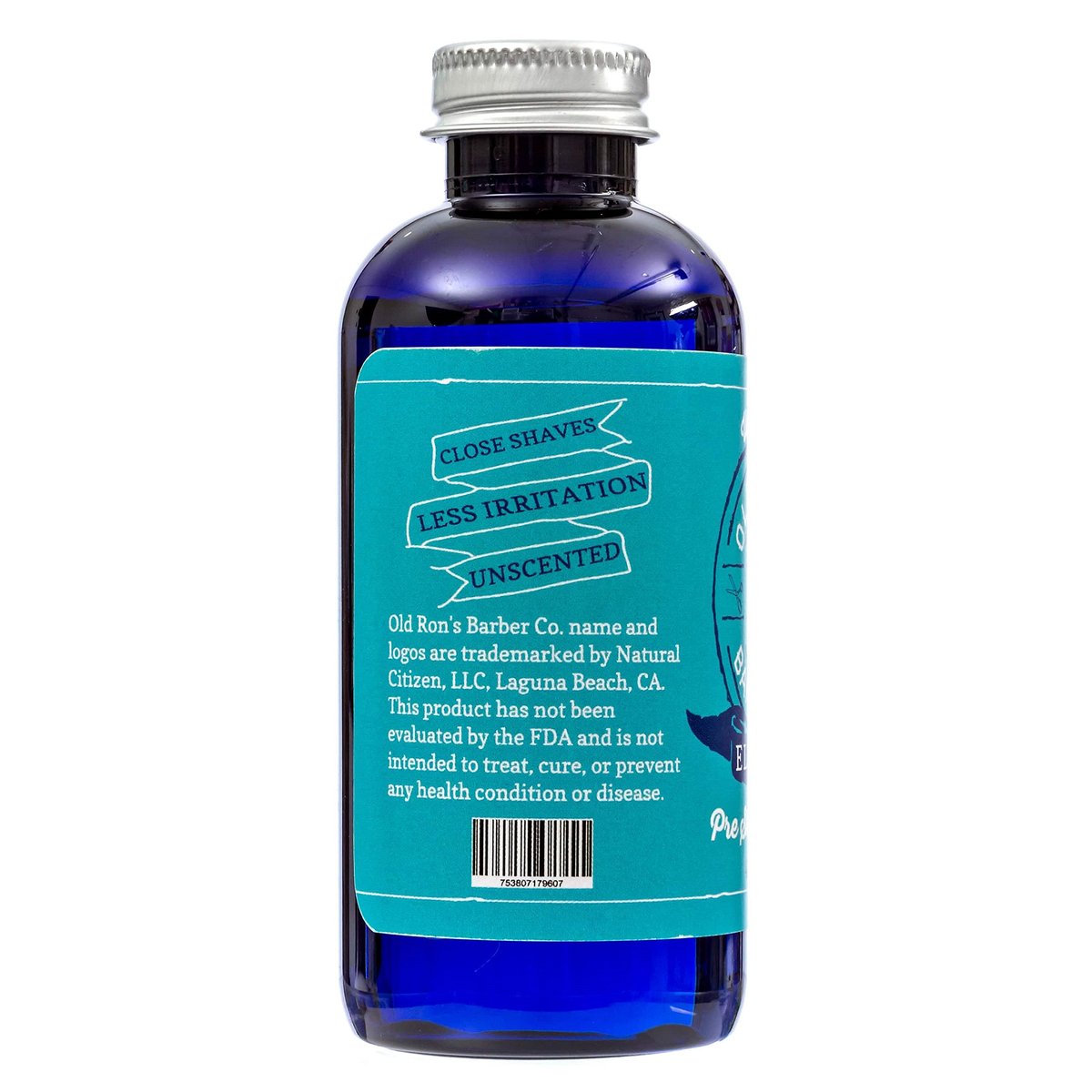 Old Ron's Barber Co. Electric Pre-Shave Splash, Unscented, 4 oz (1-Pack) Avelisse