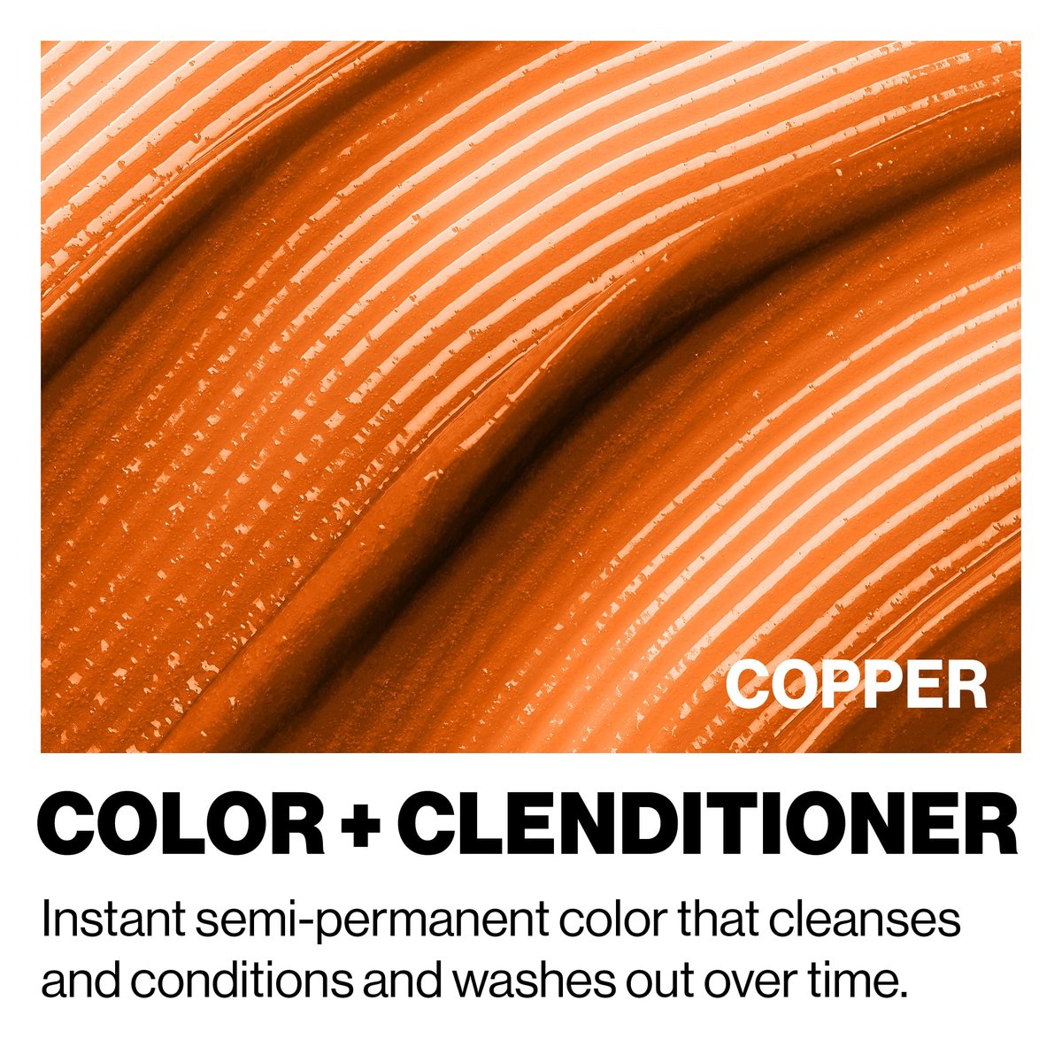Keracolor Clenditioner COPPER Hair Dye - Semi Permanent Hair Color Depositing Conditioner, 12 Fl. Oz. Avelisse