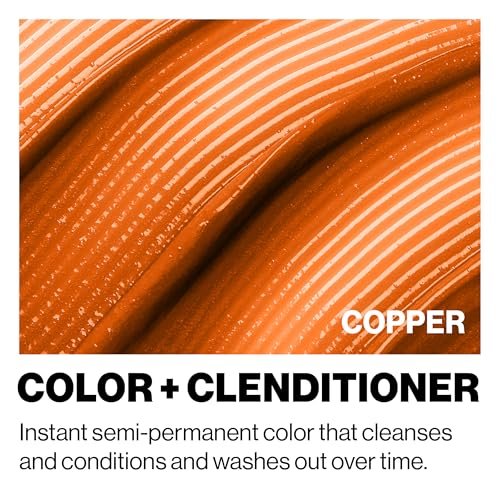 Keracolor Clenditioner COPPER Hair Dye - Semi Permanent Hair Color Depositing Conditioner, 12 Fl. Oz. Avelisse